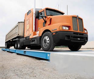 truck on scale