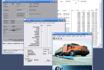 tWeigh-Truck Scale Data Management System